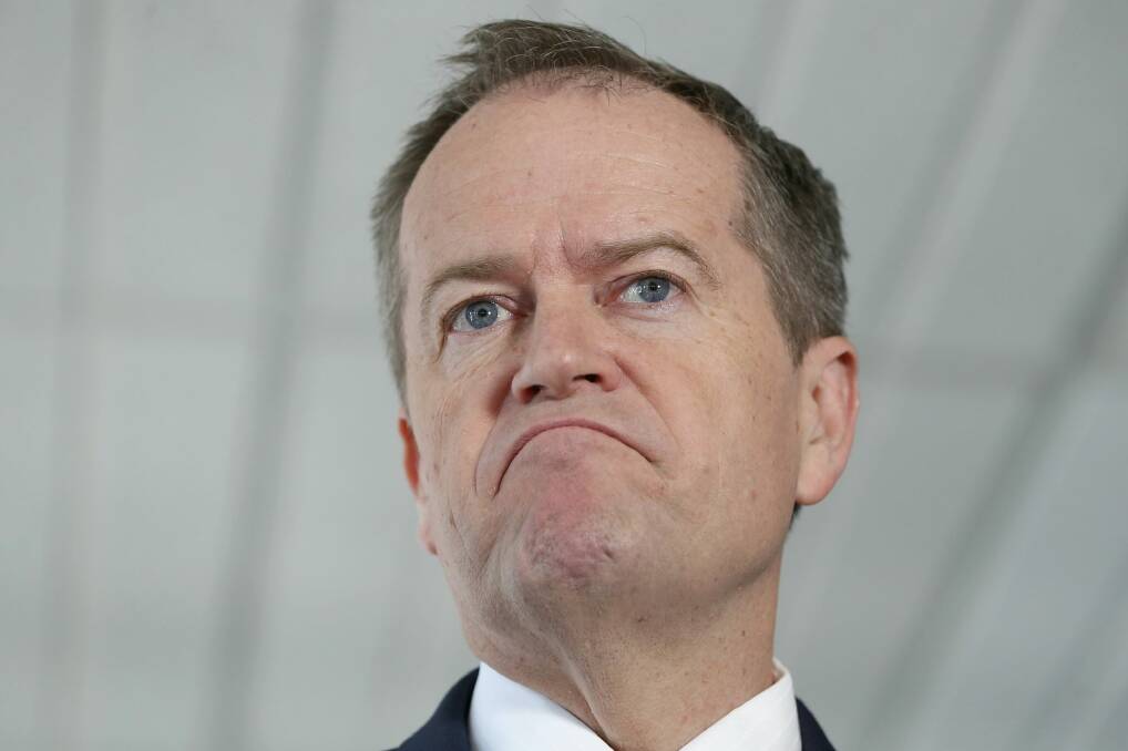 Bill Shorten helped bring down two prime ministers, both from his own party. Abbott merely self-destructed. Photo: Alex Ellinghausen
