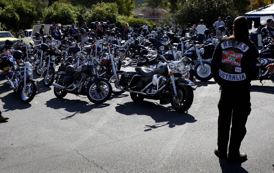 A meeting of interstate Rebels is expected to draw between 150 to 200 extra bikies to the ACT this weekend. Photo: File Pic