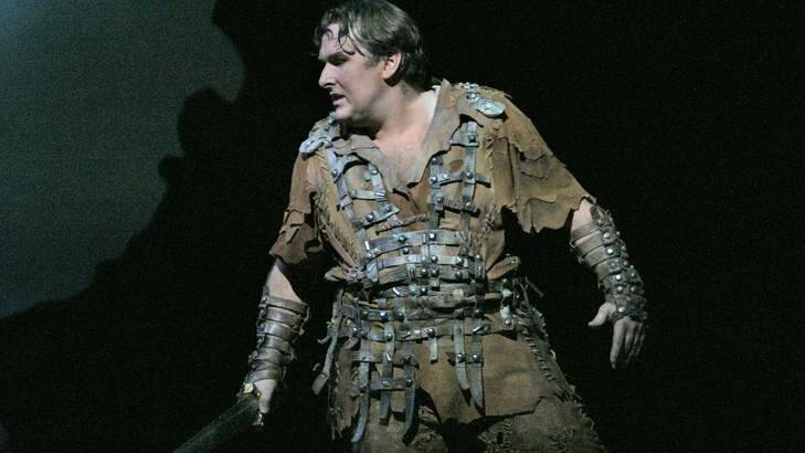 Powerful performer: Simon O'Neill seen here playing Siegmund at the Metropolitan Opera. Photo: Supplied