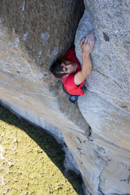 A short film featuring climber Alex Honnold is set to feature in the Mountainfilm festival. Photo: Madman Films
