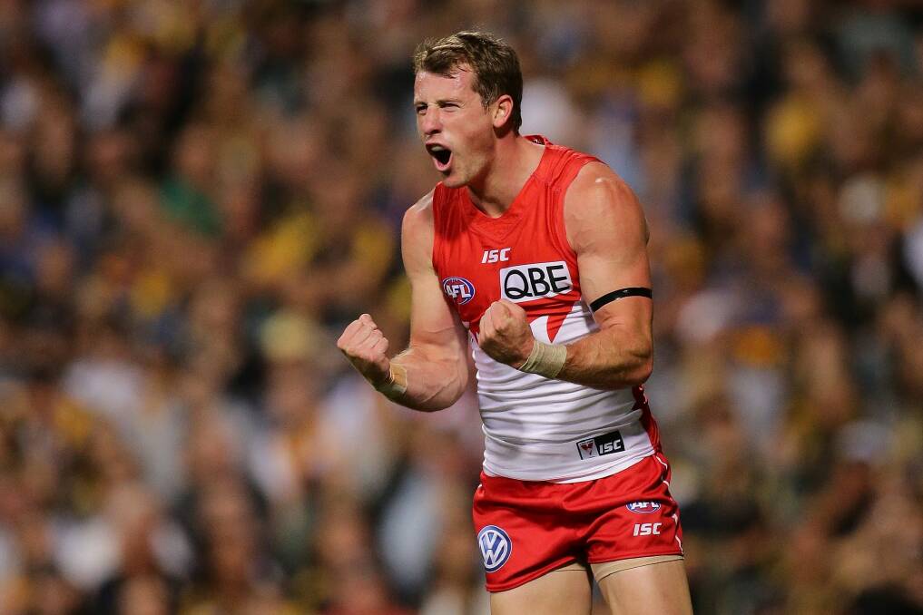 Young bloods: Harry Cunningham is confident the Swans will get to play finals footy despite their 0-4 start to the season. Photo: Getty Images