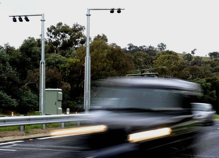 Average speed cameras have commenced on Hindmarsh Drive. Photo: Melissa Adams