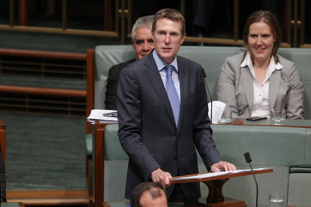 West Australian MP Christian Porter. Photo: Alex Ellinghausen