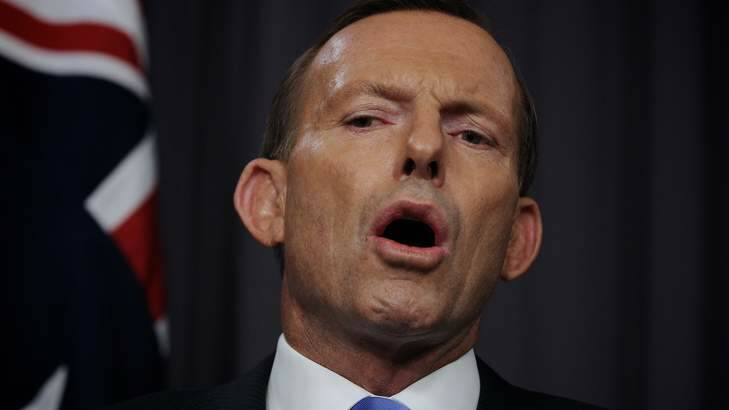 Facing some opposition: Prime Minister Tony Abbott. Photo: Alex Ellinghausen