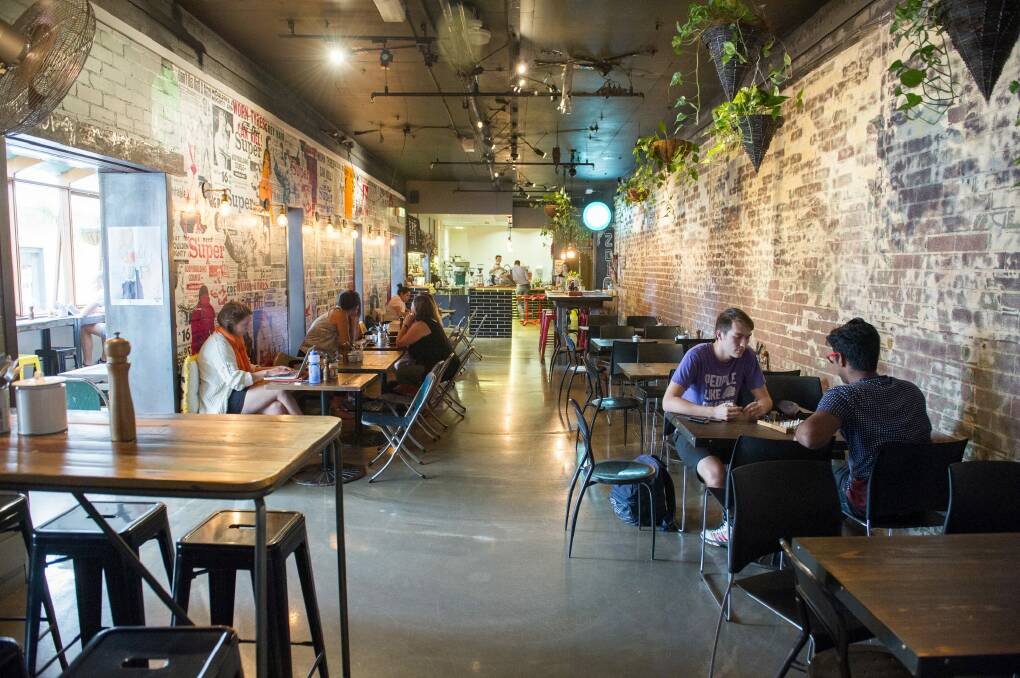 Interior of The Gods Cafe and Bar. Photo: Jay Cronan