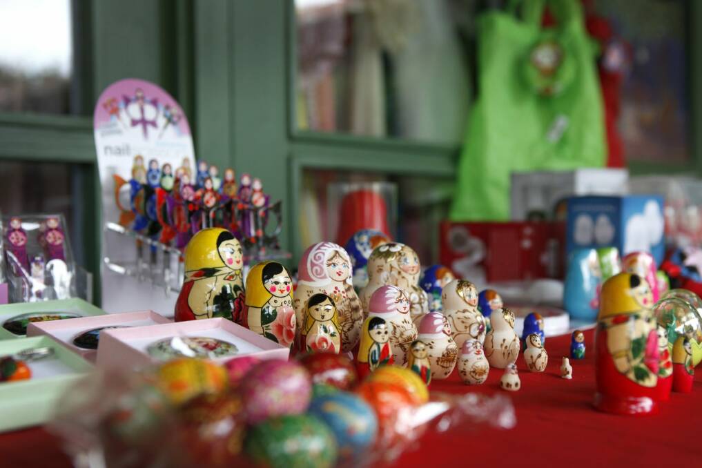 Items on sale at the markets in 2012. Photo: Katherine Griffiths