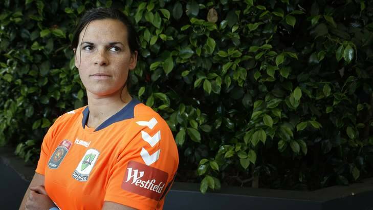 Canberra United goalkeeper Lydia Williams says her team wants revenge after losing to Adelaide United earlier this season. Photo: Jeffrey Chan