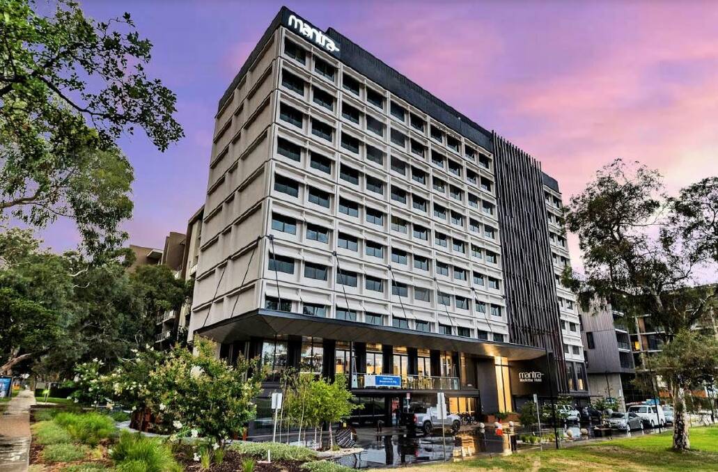 The Mantra MacArthur Hotel, pictured above, is up for sale Photo: Supplied
