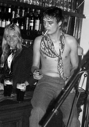 Pete Doherty enjoyed years of hard partying with ex-girlfriend Kate Moss.