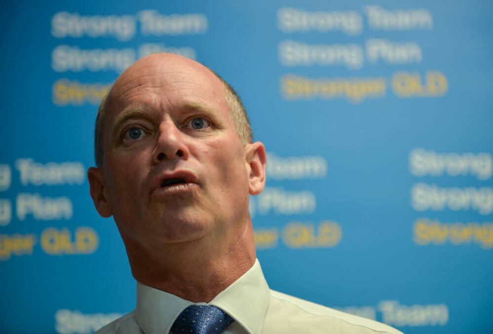 Played down significance: Queensland Premier Campbell Newman. Photo: AAP