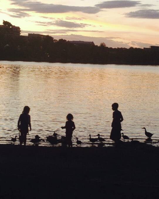 Like all of Canberra's lakes, Lake Ginninderra, is treasured by the local community. Photo: Nichola Vincet