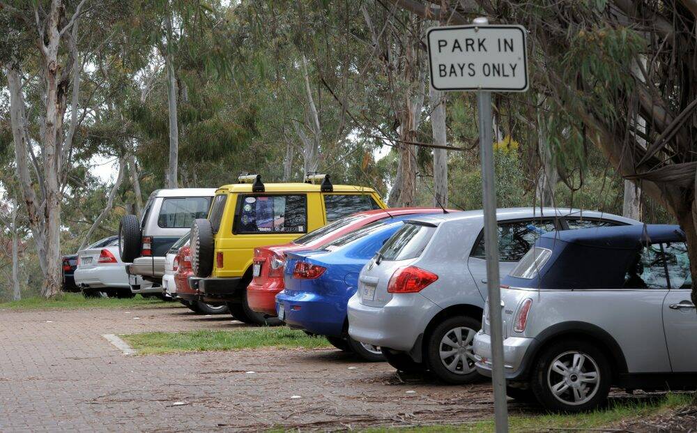 Canberra motorists will be hit with a 6 per cent rise in parking fees. Photo: Graham Tidy