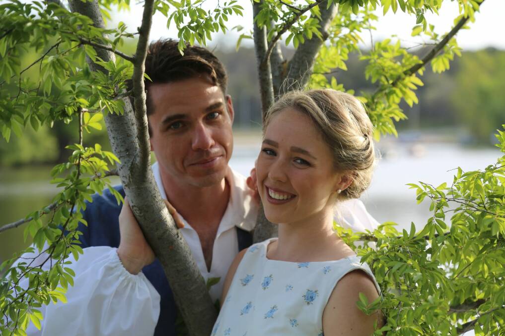 Marcus Hurley as Frederic and Maddison Lymn as Mabel.  Photo: Donna Larkin