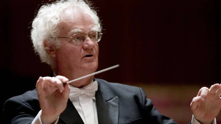 Conductor Richard Gill. Photo: Brendan Read