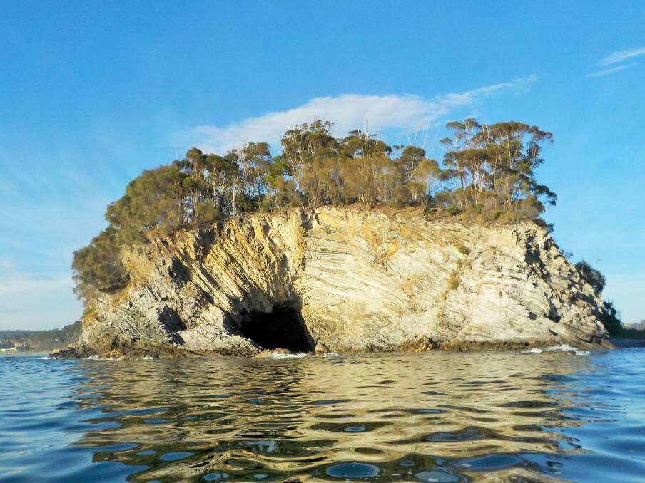 Smugglers Cave on Snapper Island. Photo: Phill Sledge