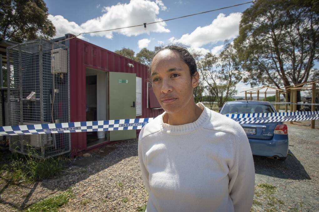Homegrown Me founder Georgina Prasad after a fire that injured four people on Wednesday night.  Photo: Sitthixay Ditthavong