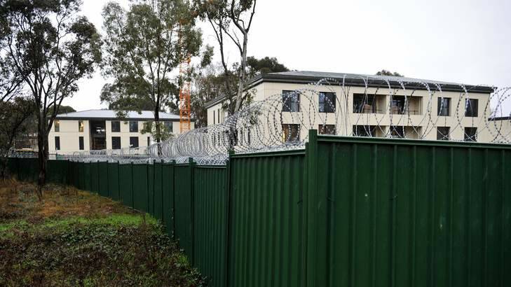 The Chinese Embassy site in Yarralumla. Photo: Jay Cronan