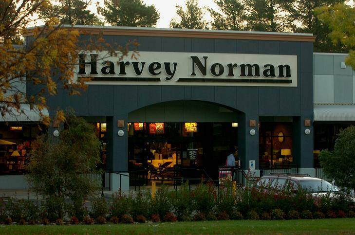 A 2007 file photo of the Fyshwick  Harvey Norman store. Photo: Richard Briggs