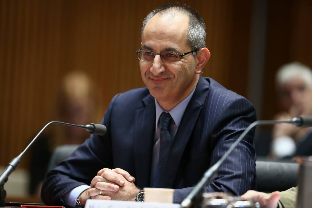 Michael Pezzullo, Secretary of the Department of Immigration and Border Protection.  Photo: Alex Ellinghausen