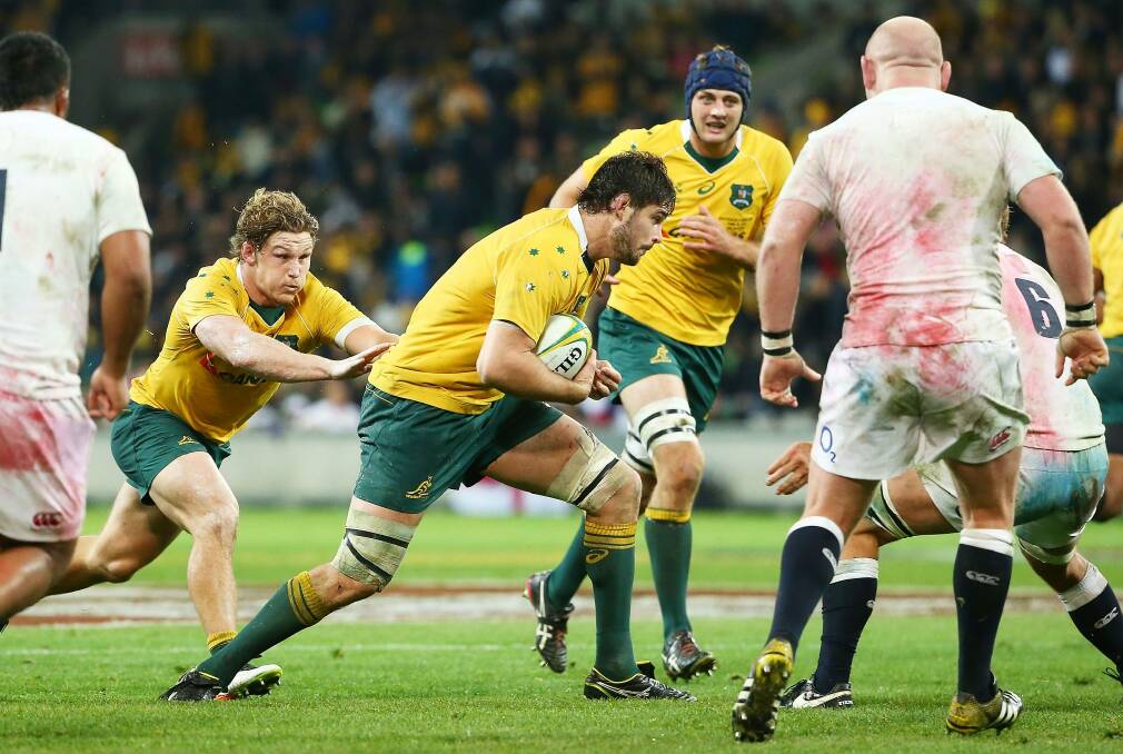 Sam Carter is eyeing a Wallabies return. Photo: Getty Images