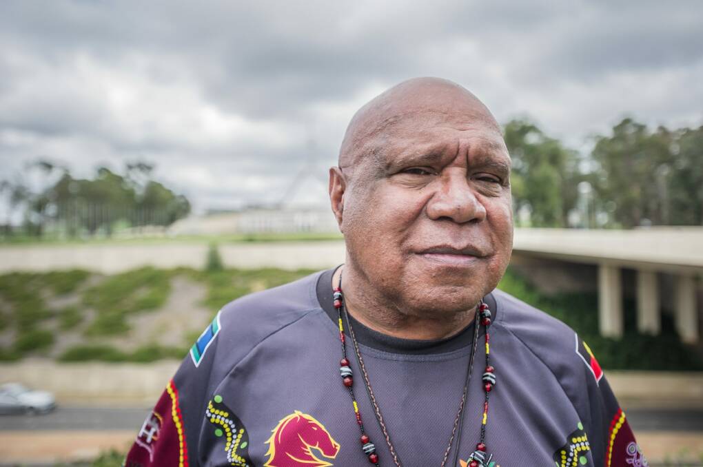 Indigenous artist Archie Roach.  Photo: karleen minney