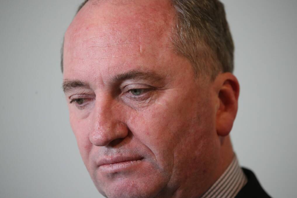 Nationals leader Barnaby Joyce has said an audit report into the pesticides authority shows the government needed to intervene. Photo: Andrew Meares