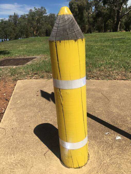 Do you know the location of this giant pencil? Photo: Tim the Yowie Man