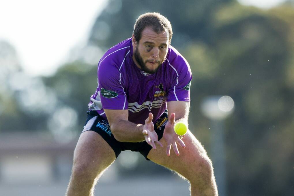 Brumbies prop Ben Alexander can play abroad without losing his Wallabies eligibility. Photo: Jay Cronan