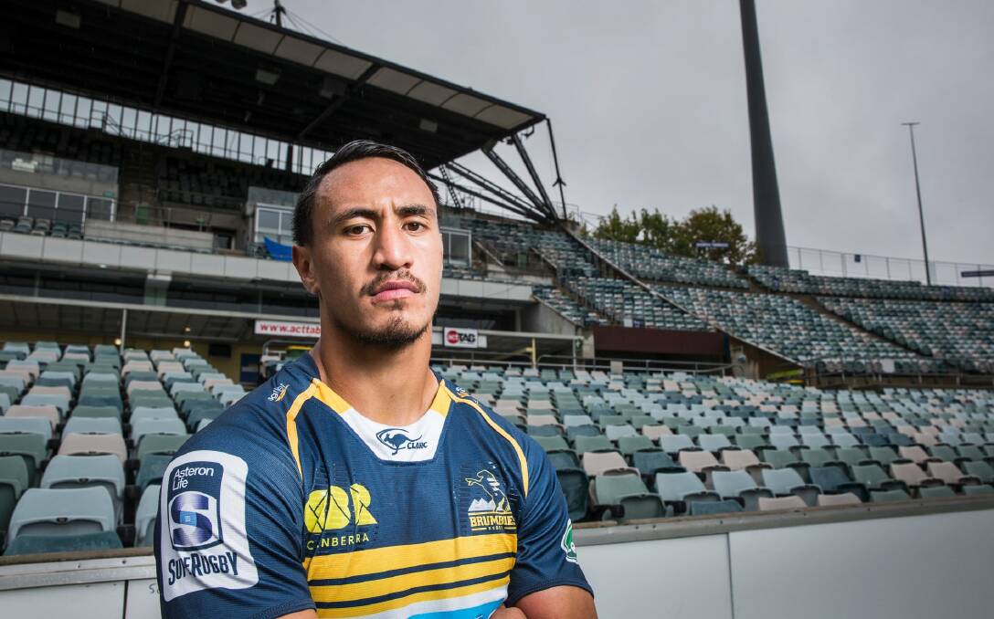 Injured Brumbies' winger Lausii Taliauli has secured a two-year extension on his contract with the club. 