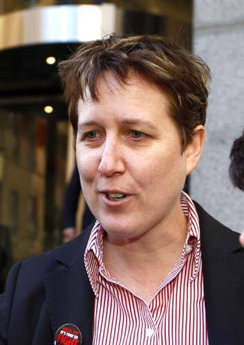 Sally McManus ... Canberra staff aren't willing to take the risk of accepting a pay out. Photo: Michel O'Sullivan