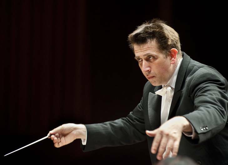 CSO conductor Nicholas Milton in action. Photo: contributed