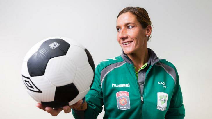 Canberra United has re-signed coach Liesbeth Migchelsen. Photo: Rohan Thomson