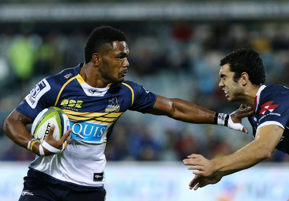 Henry Speight hopes his first try of the season sparks a scoring spree. Photo: Getty Images
