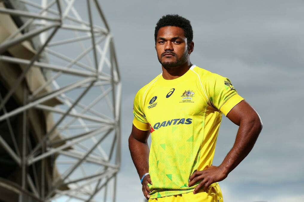 Chasing gold: Henry Speight will play for Australia at Sydney Sevens on Saturday. Photo: Getty Images