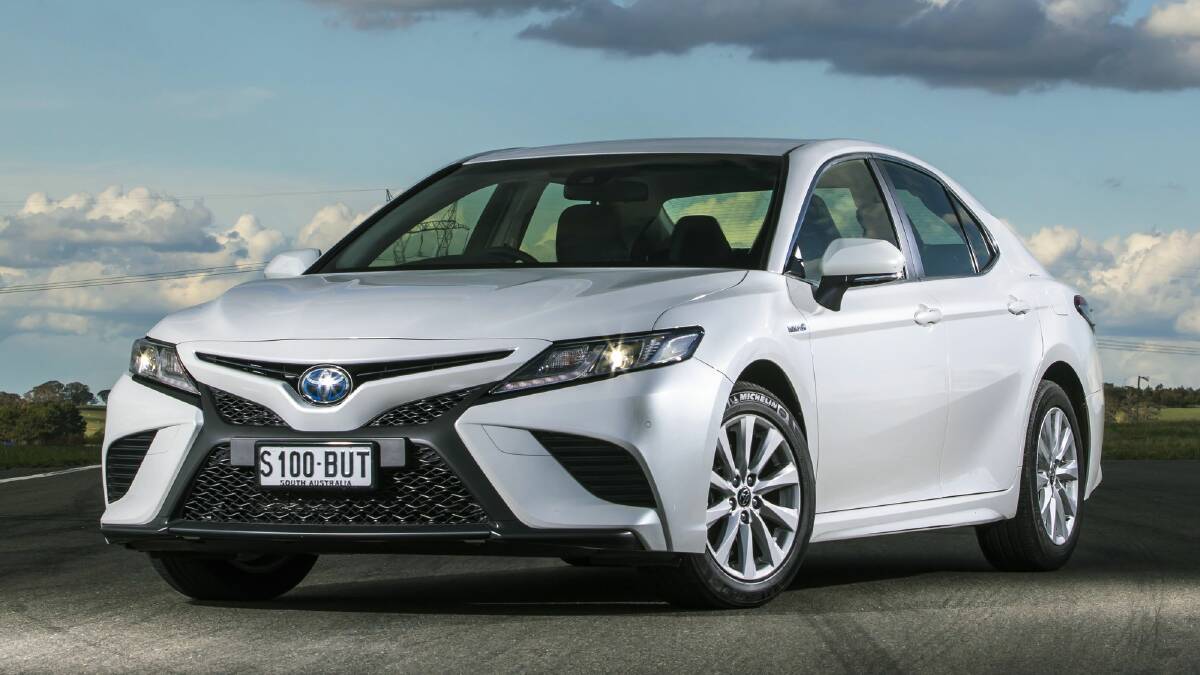Toyota's Camry Hybrid is among the seven finalists for the contract Photo: supplied