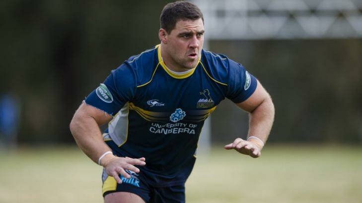 Brumbies hooker Josh Mann-Rea has re-signed with the club. Photo: Jamila Toderas