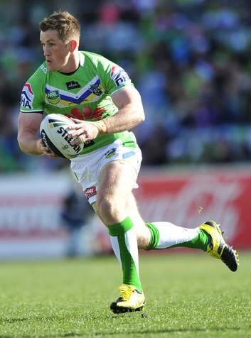 Josh McCrone gets his chance to shine at No.9 for the Raiders. Photo: Melissa Adams