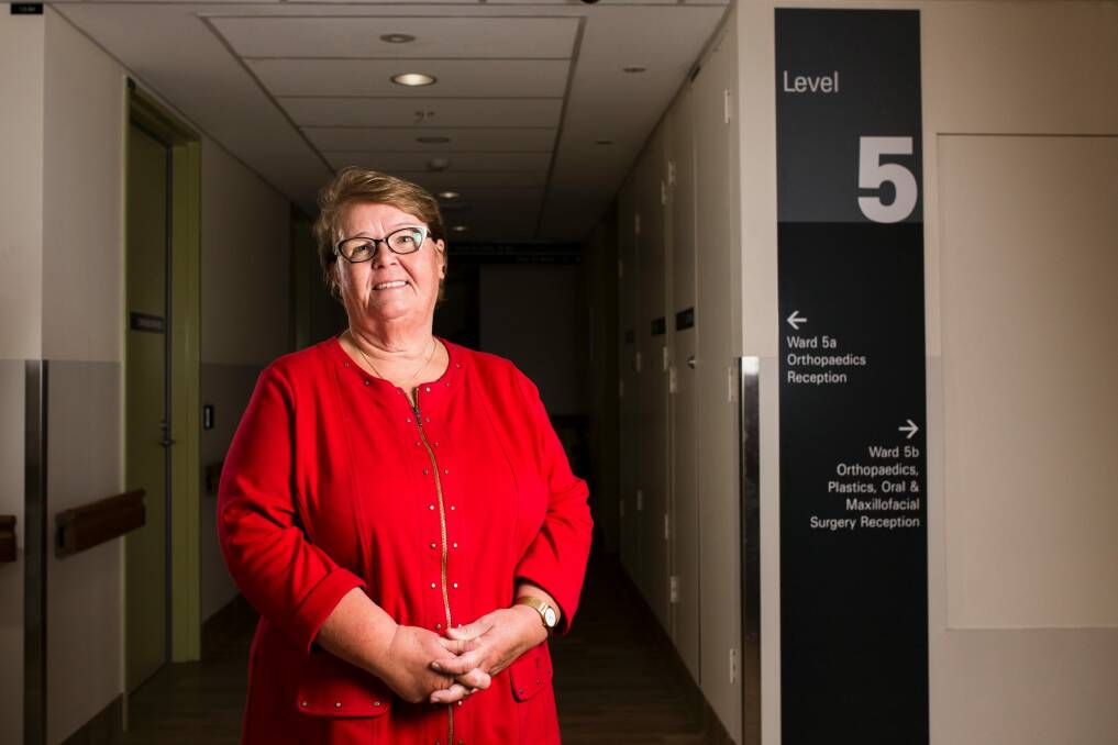 The ACT's Chief Nurse Veronica "Ronnie'' Croome is retiring on Friday after 43 years as a nurse. Photo: Jamila Toderas