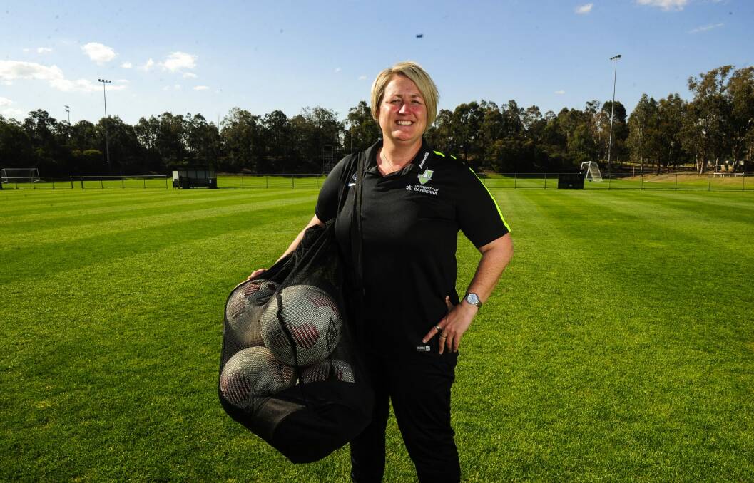 Canberra United coach Rae Dower is weighing up whether to rest players ahead of the W-League finals. Photo: Melissa Adams