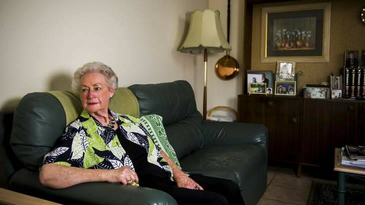 Gladys McLean, who wants to attend the Gallipoli Centenary, at home in McKellar. Photo: Rohan Thomson