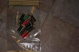 Ammunition found in the house in April. Photo: Supplied