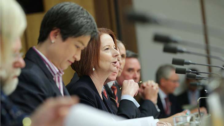 "We’ve got a resilient economy,’’ says Prime Minister Julia Gillard. Photo: Alex Ellinghausen