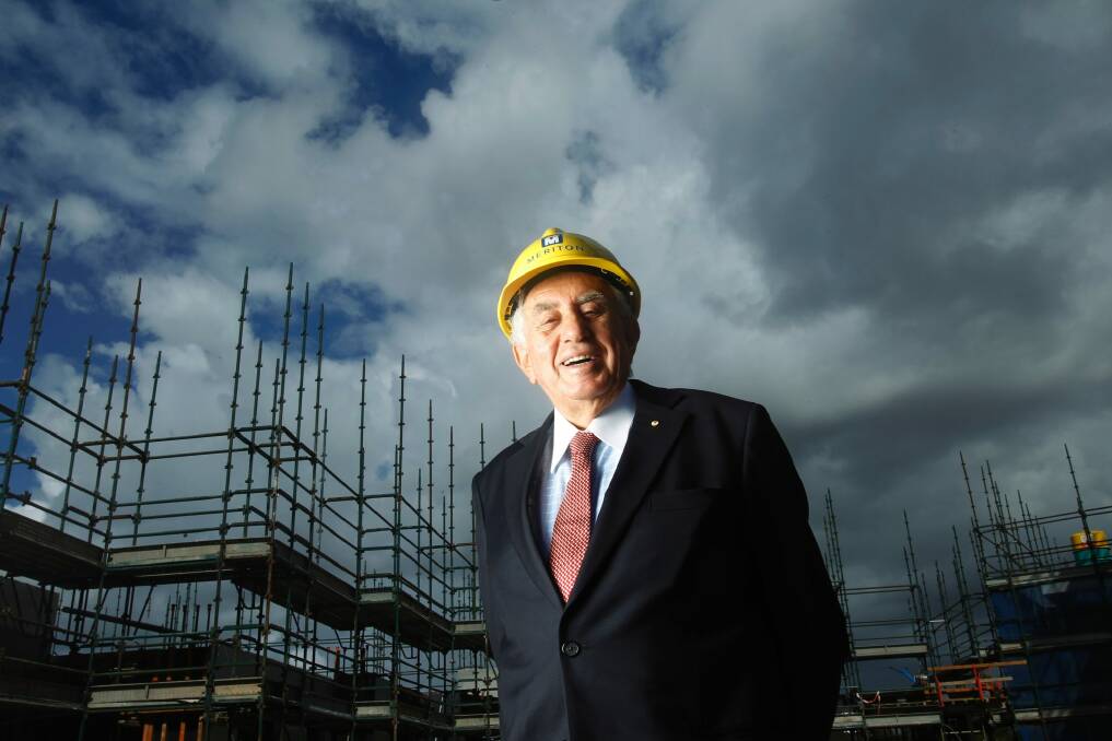 Harry Triguboff is upbeat about the prospect for apartments. Photo: Louise Kennerley