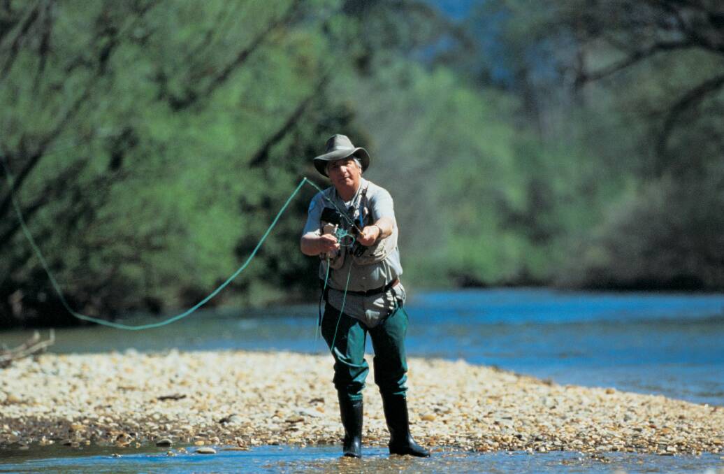 There has been strong interest for Canberra's free fly fishing classes. Photo: Jon Nash