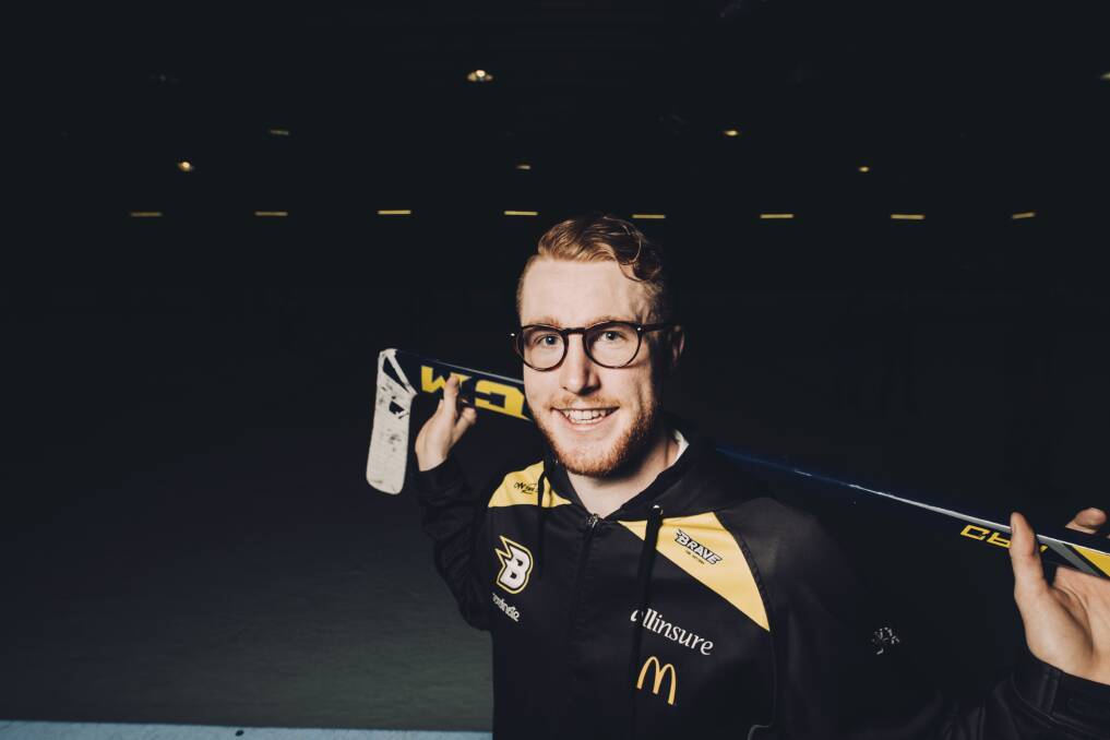 Matt Hewitt spent a night at the centre of the hockey universe.