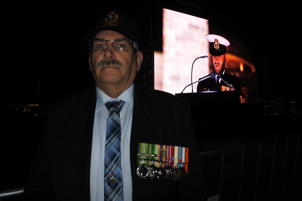 Neil Anstey served for more than 40 years in the Australian Army, including active service roles in East Timor and Sinai. Photo: Blake Foden