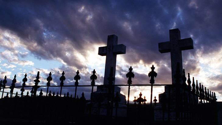 File photograph of a rural cemetary. Photo: Louie Douvis