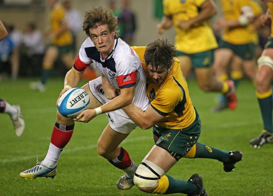 Brumbies lock Sam Carter is keeping his Wallabies dream alive with a stint in Bordeaux. Photo: Jonathan Daniel