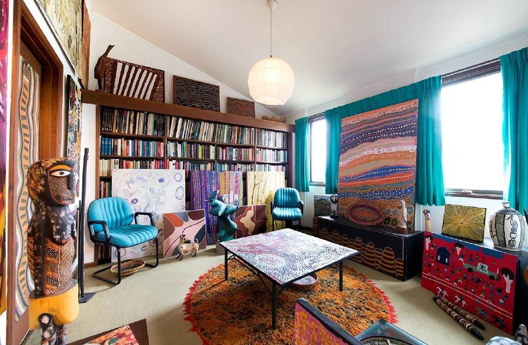 The home of art collector Alan Boxer. Photo: Courtesy of Kristian Pithie