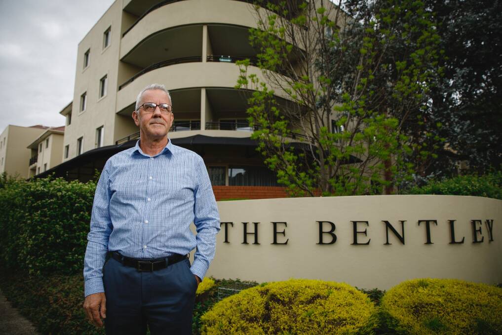 Bentley Suites unit owner Peter Fiegehen has previously spoken out about issues within the building. Photo: Sitthixay Ditthavong